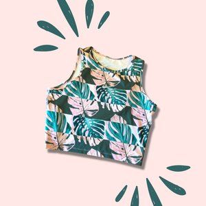 Nike Monstera Leaf Crop Top